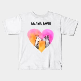 Llama Love Kids T-Shirt